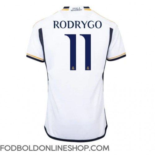 Real Madrid Rodrygo Goes #11 Hjemmebanetrøje 2023-24 Kortærmet